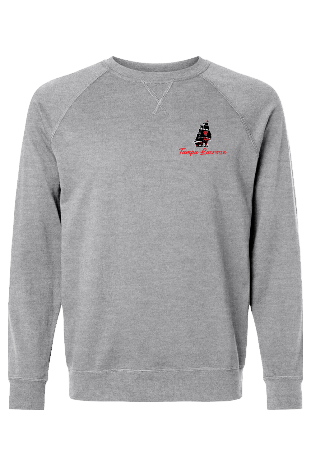 Tampa LC Adult Heavyweight Raglan Long Sleeve Signature Lacrosse