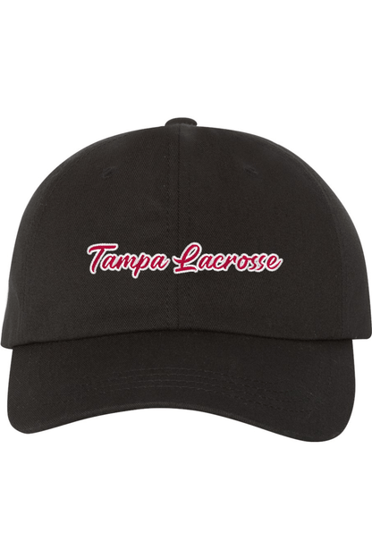 Tampa LC Embroidered Dad Hat Signature Lacrosse