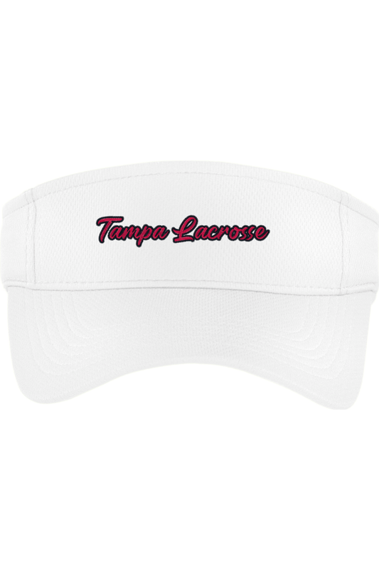 Tampa LC Embroidered Visor Signature Lacrosse