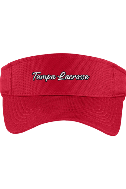 Tampa LC Embroidered Visor Signature Lacrosse