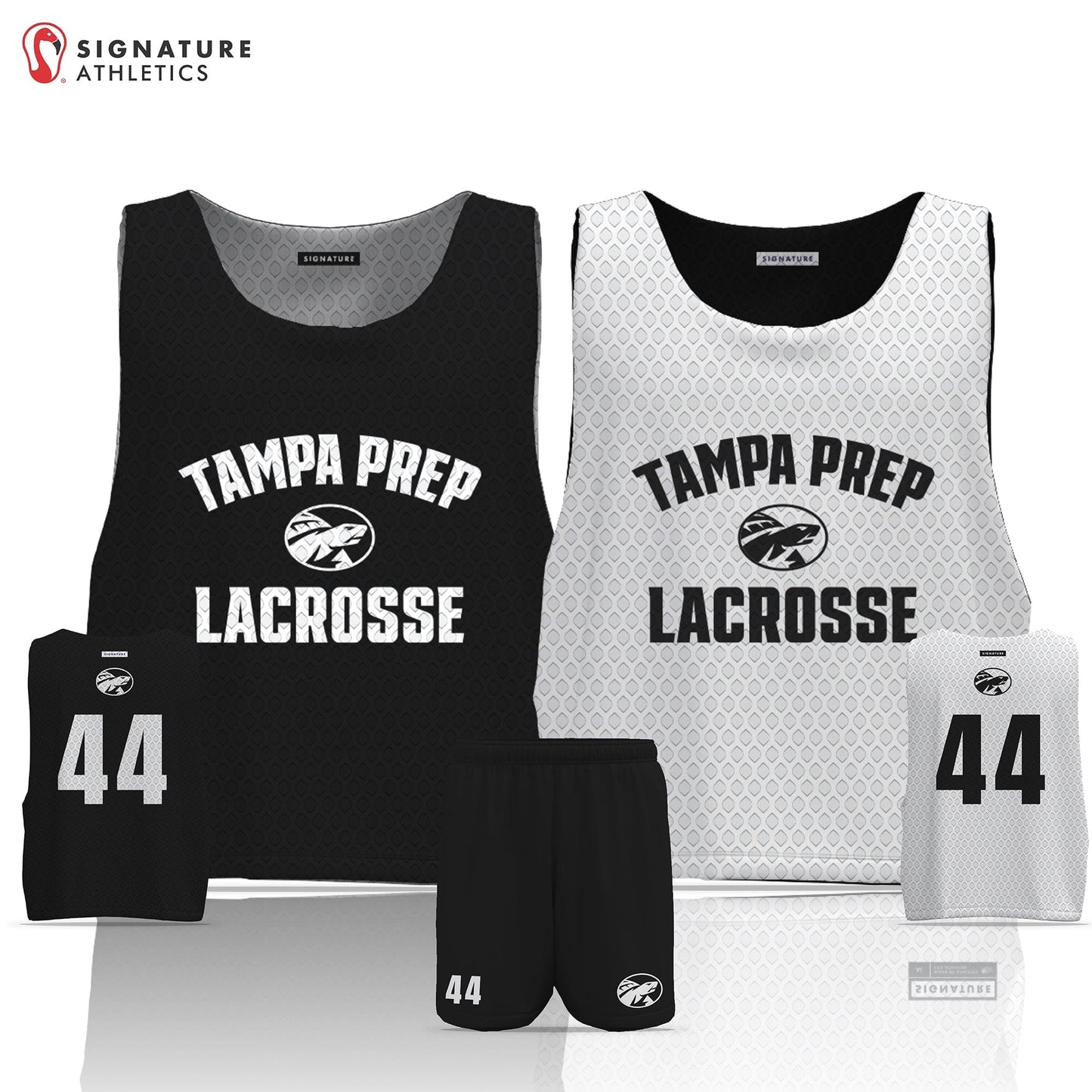 Tampa Prep Men's 2 Piece Basic Package: Tampa Prep Varsity Signature Lacrosse