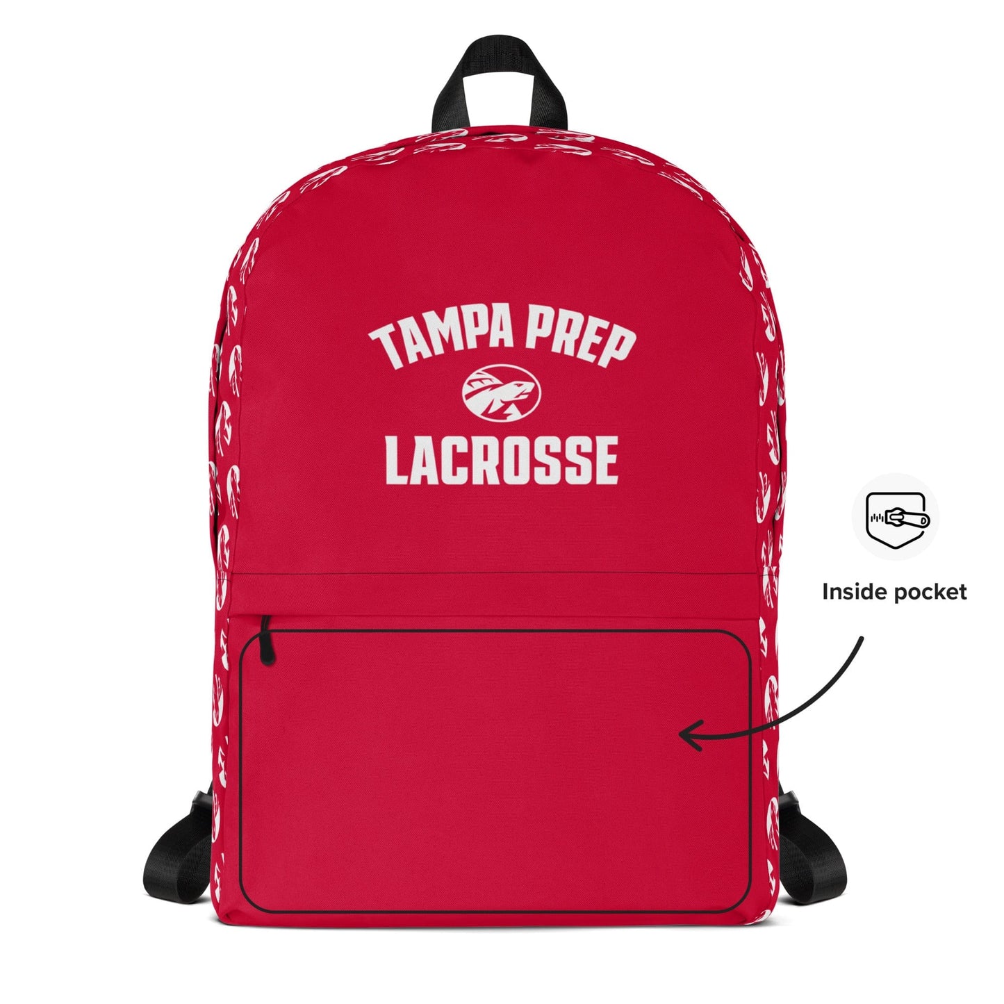 Tampa Prep Terrapins LC Travel Backpack Signature Lacrosse