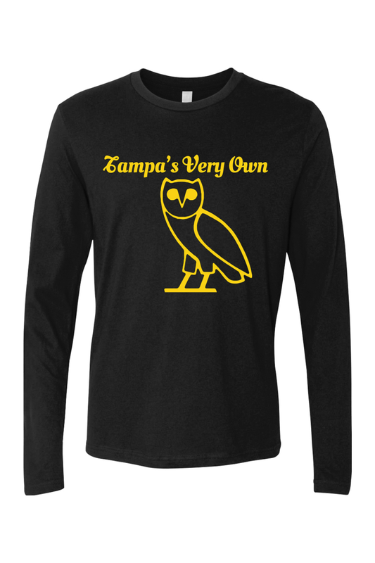 Tampa's Very Own Adult Long Sleeve T-Shirt Signature Lacrosse