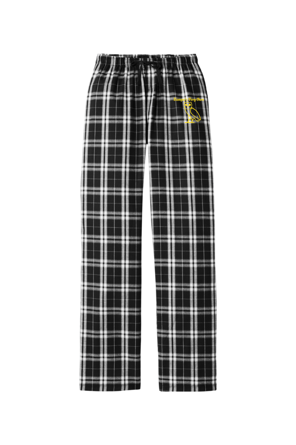 Tampa's Very Own Adult Women's Flannel Plaid Pants Signature Lacrosse