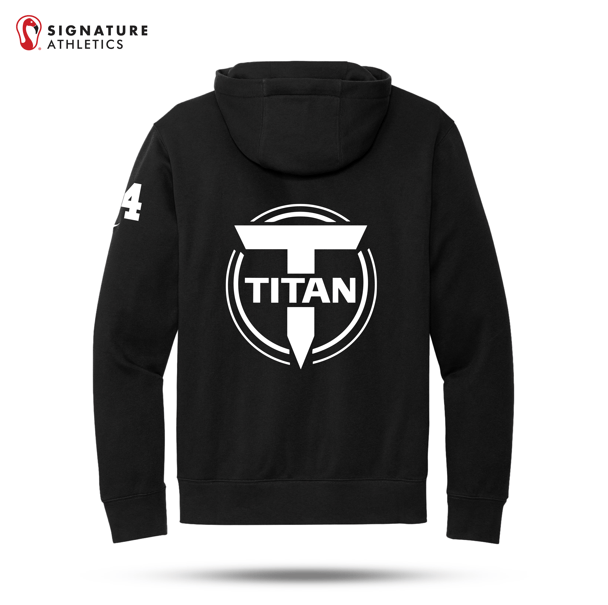 Tampa's Very Own Men's Nike Club Fleece Sleeve Swoosh Black Pullover Hoodie Signature Lacrosse