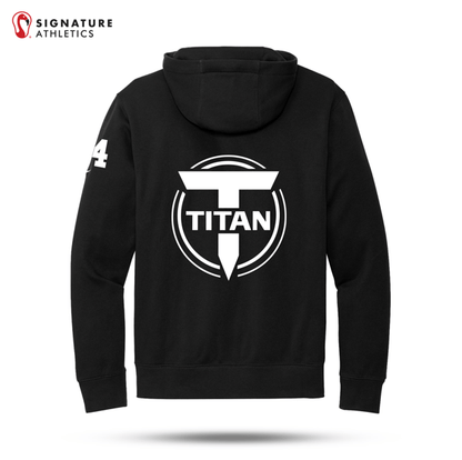 Tampa's Very Own Men's Nike Club Fleece Sleeve Swoosh Black Pullover Hoodie Signature Lacrosse