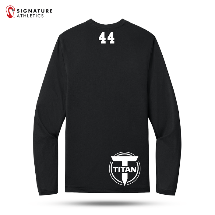 Tampa's Very Own Men's Nike Team rLegend Black LS Tee Signature Lacrosse