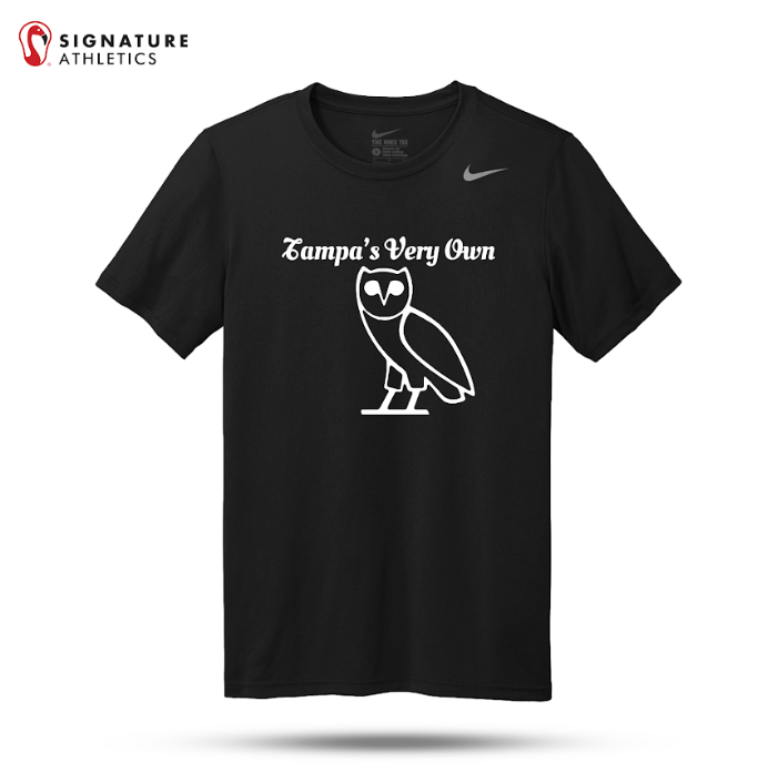 Tampa's Very Own Men's Nike Team rLegend Black Tee Signature Lacrosse