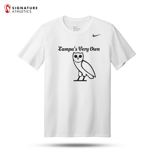 Tampa's Very Own Men's Nike Team rLegend White Tee Signature Lacrosse