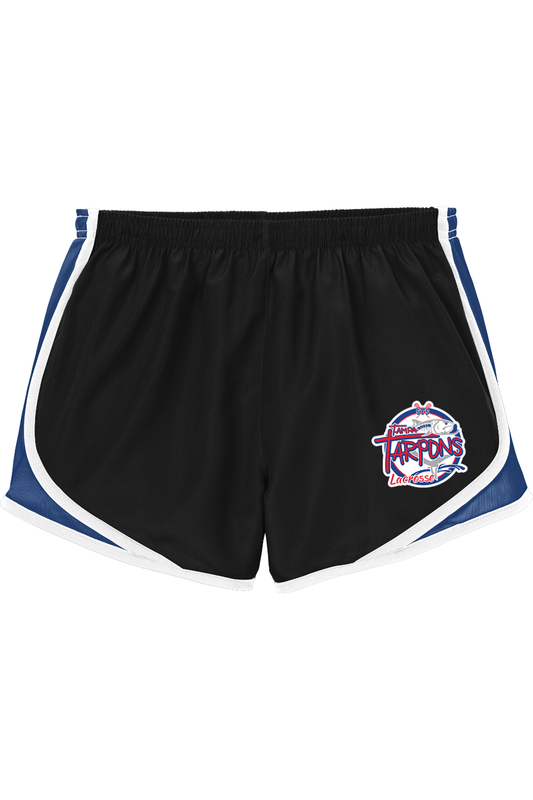Tampa Tarpons Lacrosse Adult Athletic Women's Shorts Signature Lacrosse