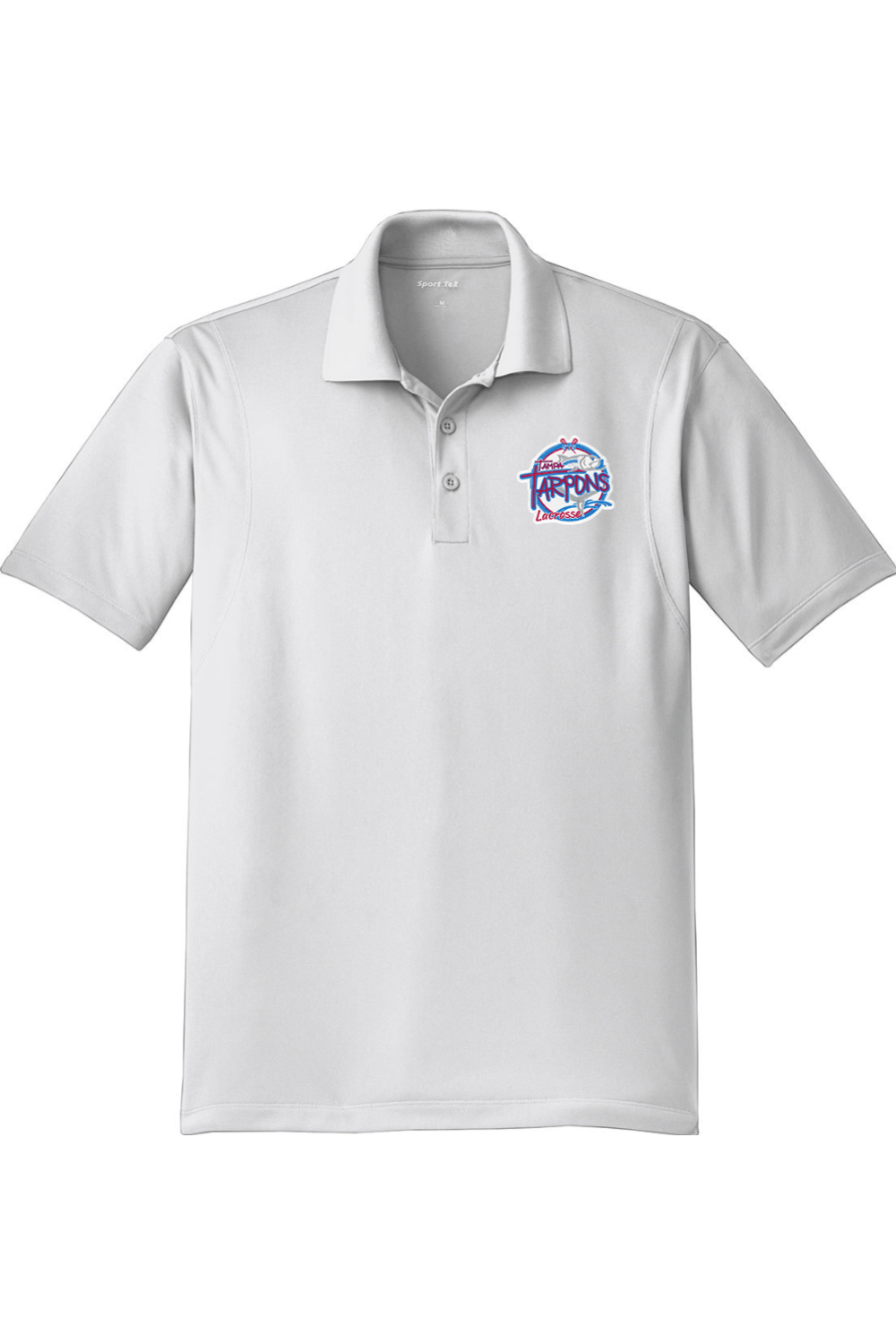 Tampa Tarpons Lacrosse Adult Embroidered Athletic Polo Signature Lacrosse