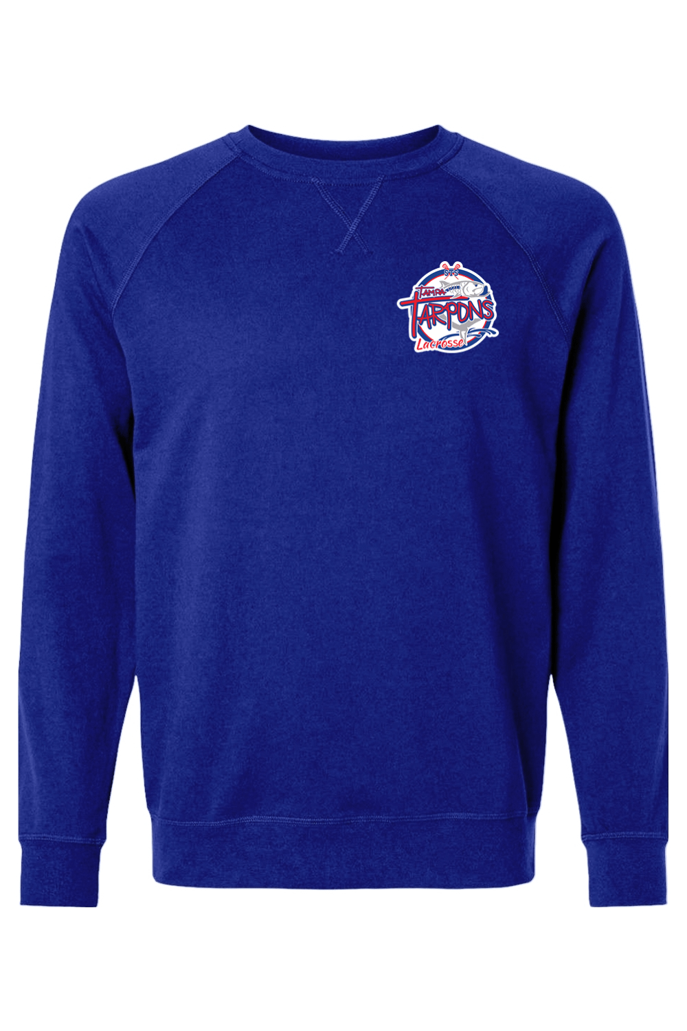 Tampa Tarpons Lacrosse Adult Heavyweight Raglan Long Sleeve Signature Lacrosse