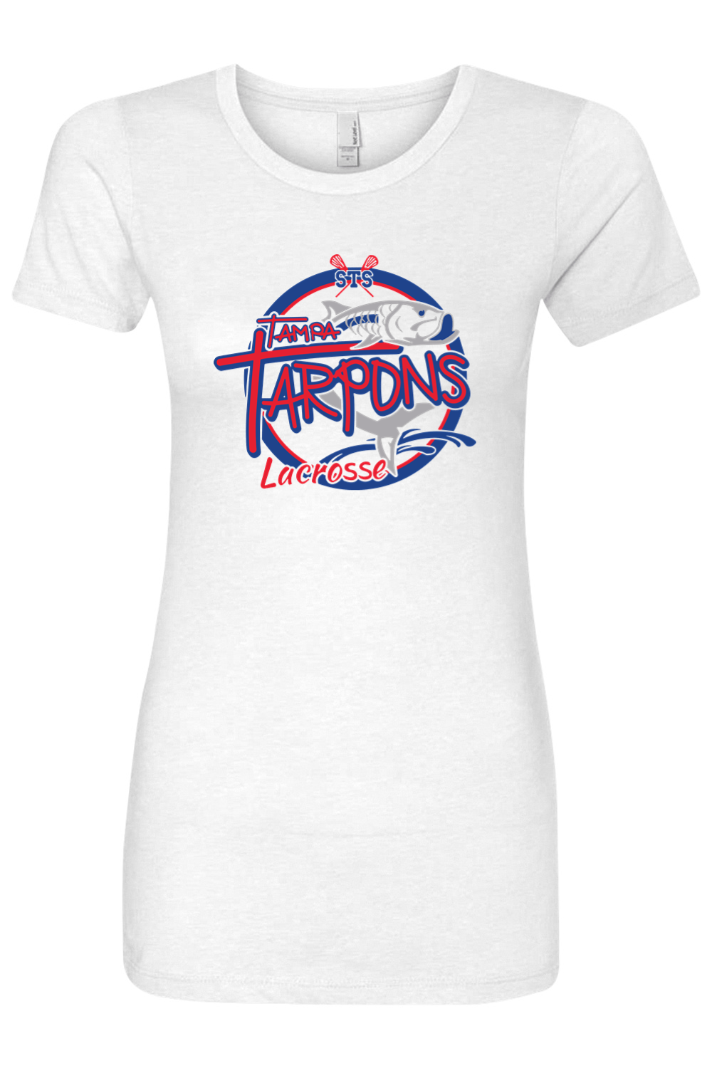 Tampa Tarpons Lacrosse Adult Women's T-Shirt Signature Lacrosse