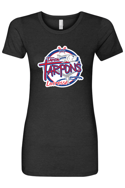 Tampa Tarpons Lacrosse Adult Women's T-Shirt Signature Lacrosse