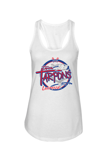 Tampa Tarpons Lacrosse Adult Women's Tank Top Signature Lacrosse