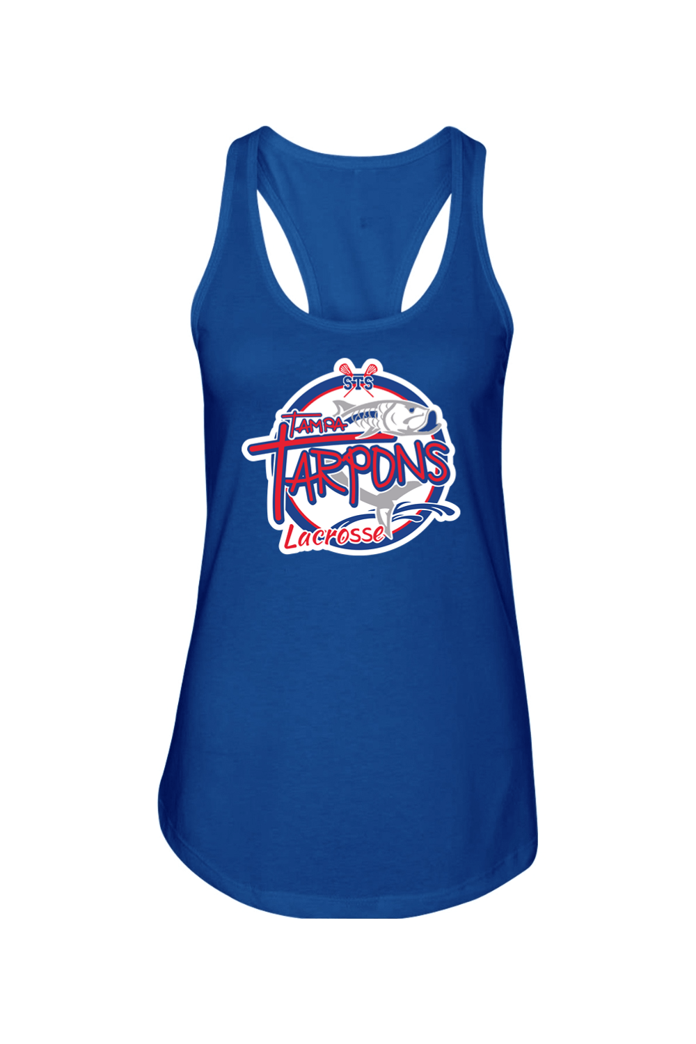 Tampa Tarpons Lacrosse Adult Women's Tank Top Signature Lacrosse