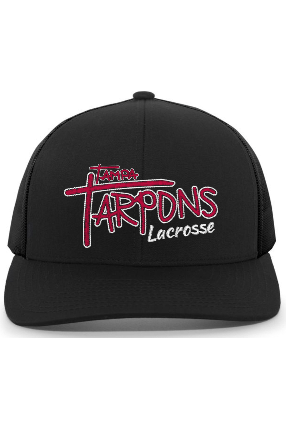 Tampa Tarpons Lacrosse Embroidered Trucker Hat Signature Lacrosse