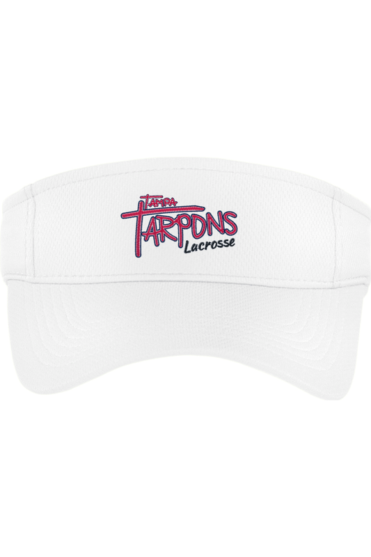 Tampa Tarpons Lacrosse Embroidered Visor Signature Lacrosse
