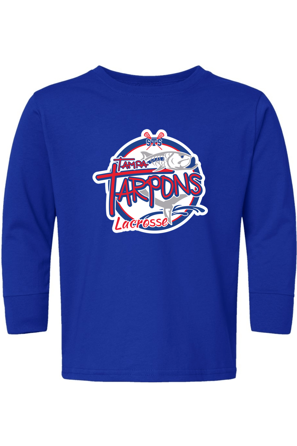 Tampa Tarpons Lacrosse Toddler Long Sleeve T-Shirt Signature Lacrosse