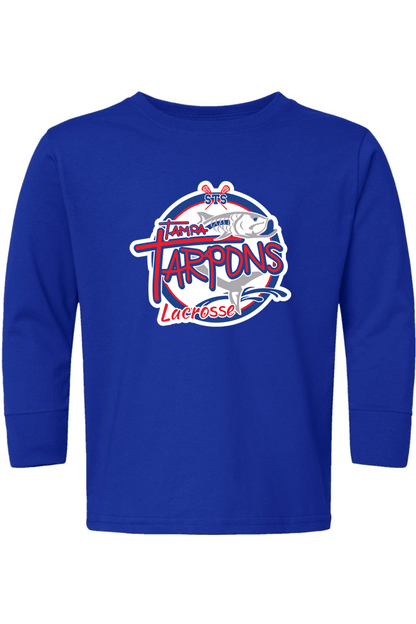Tampa Tarpons Lacrosse Toddler Long Sleeve T-Shirt Signature Lacrosse