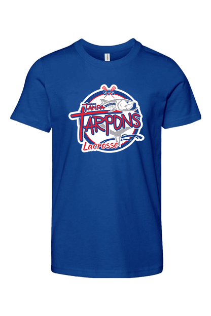 Tampa Tarpons Lacrosse Youth Lifestyle T-Shirt Signature Lacrosse