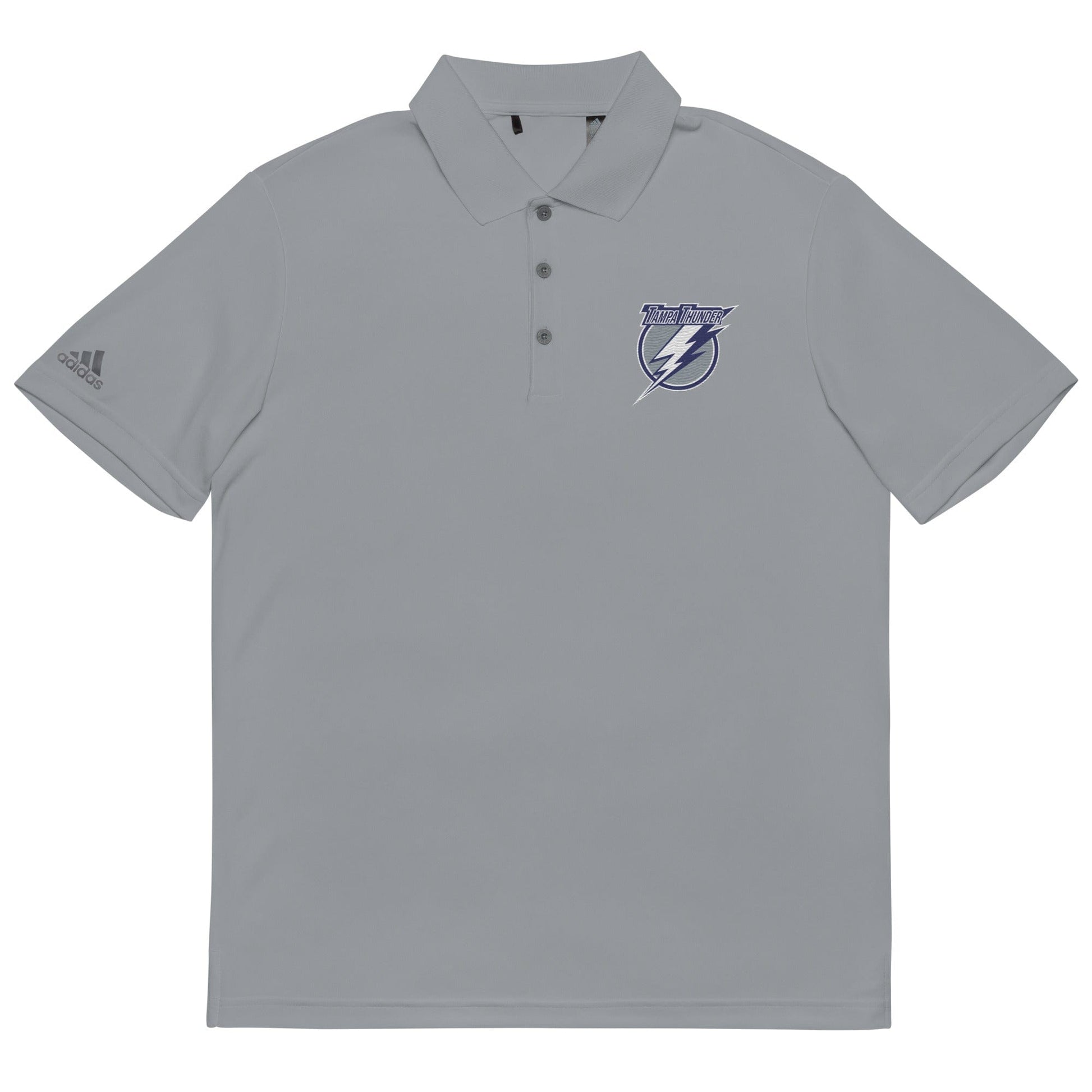 Tampa Thunder Lacrosse Adult Adidas Performance Polo Signature Lacrosse