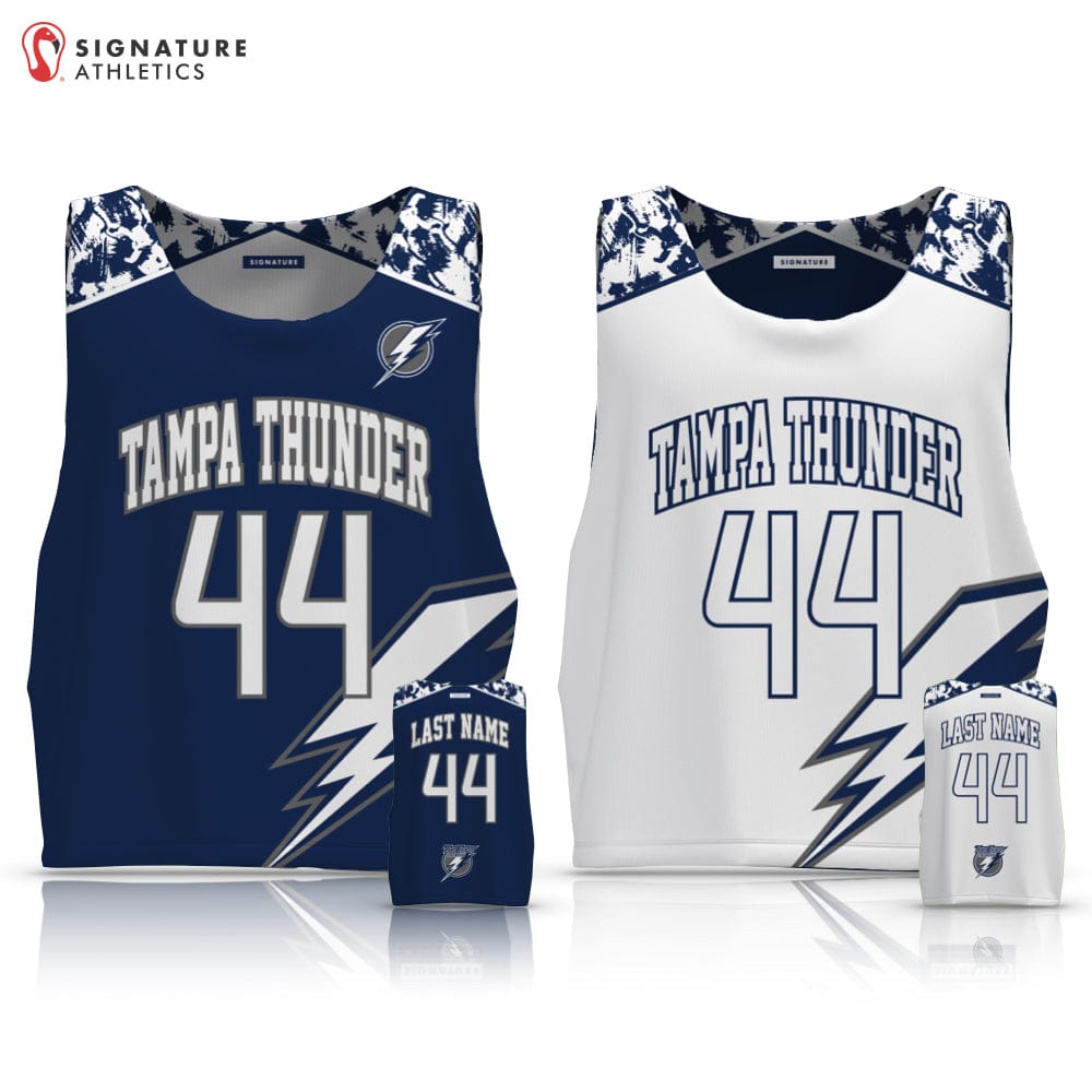 Tampa Thunder Lacrosse Men's Player Reversible Game Pinnie: Game Signature Lacrosse