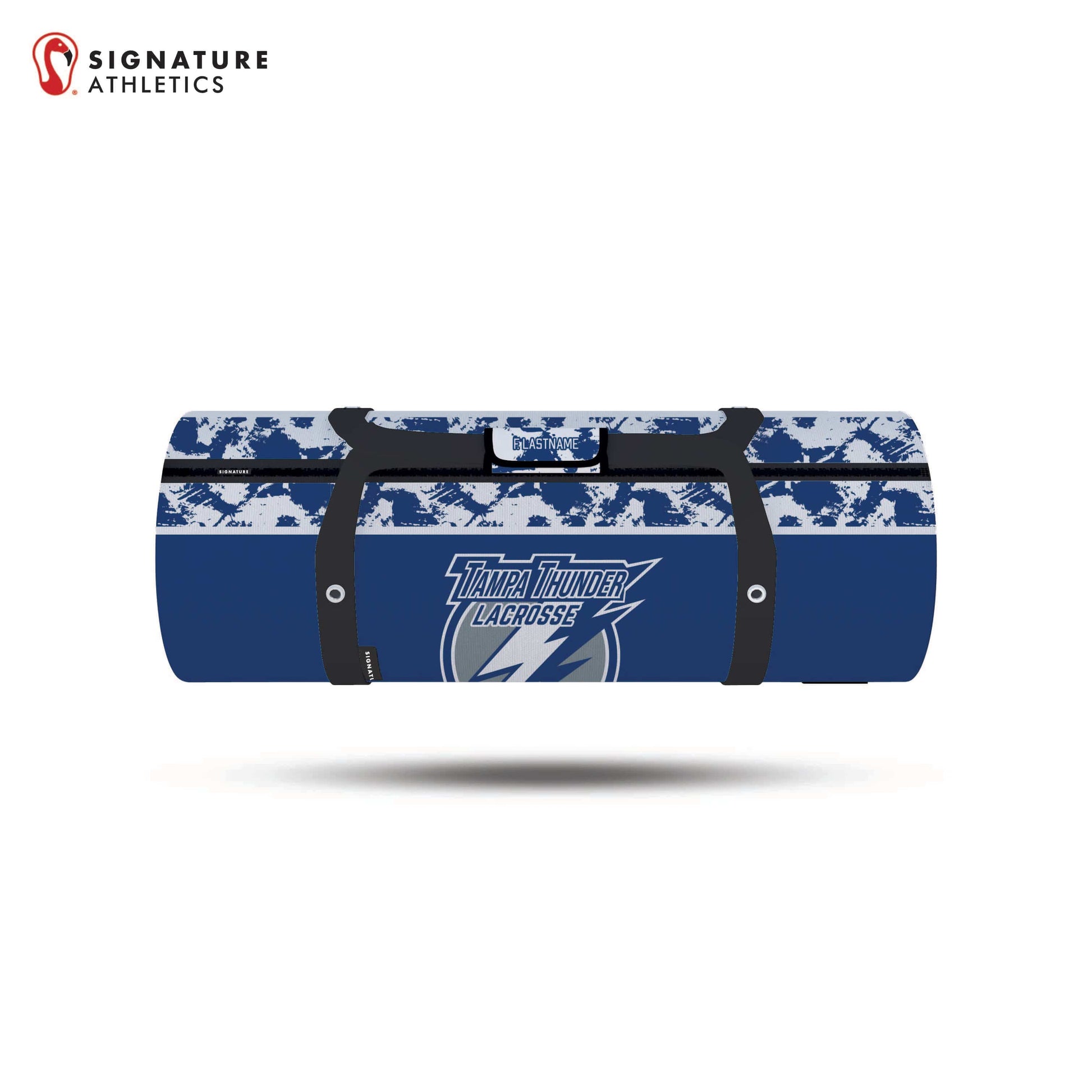 Tampa Thunder Lacrosse Signature Duffle Bag Signature Lacrosse