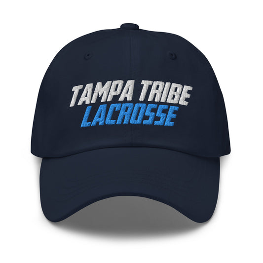 Tampa Tribe LC Embroidered Dad Hat Signature Lacrosse