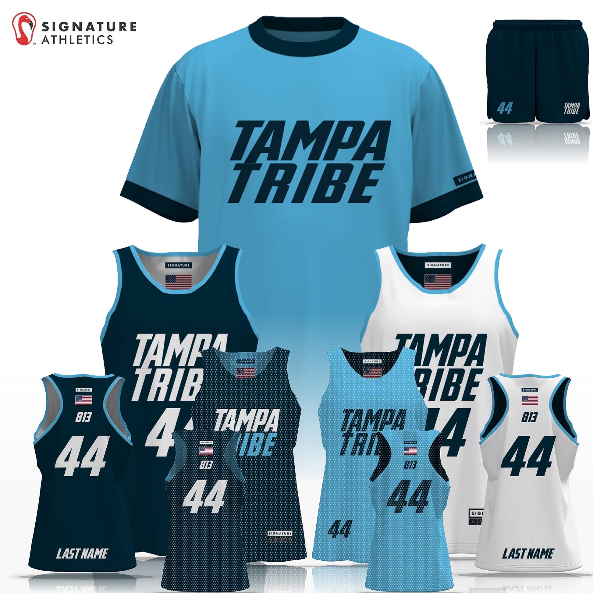 Tampa Tribe Women's 4 Piece Player Package: Tribe Signature Lacrosse