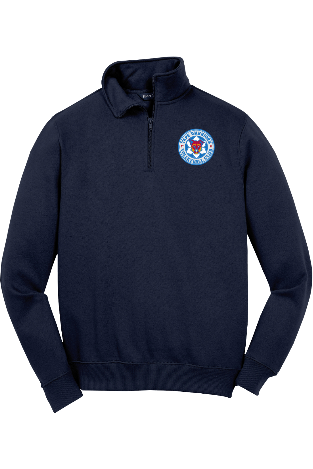 Tape Warriors Adult Embroidered Quarter-Zip Pullover Signature Lacrosse