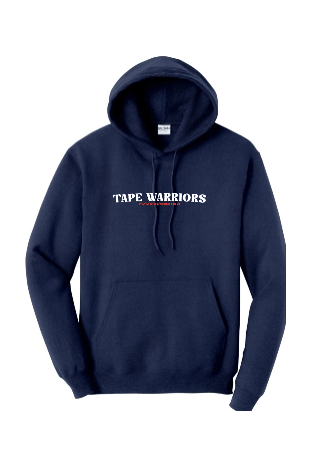 Tape Warriors Adult Heavyweight Hoodie Signature Lacrosse