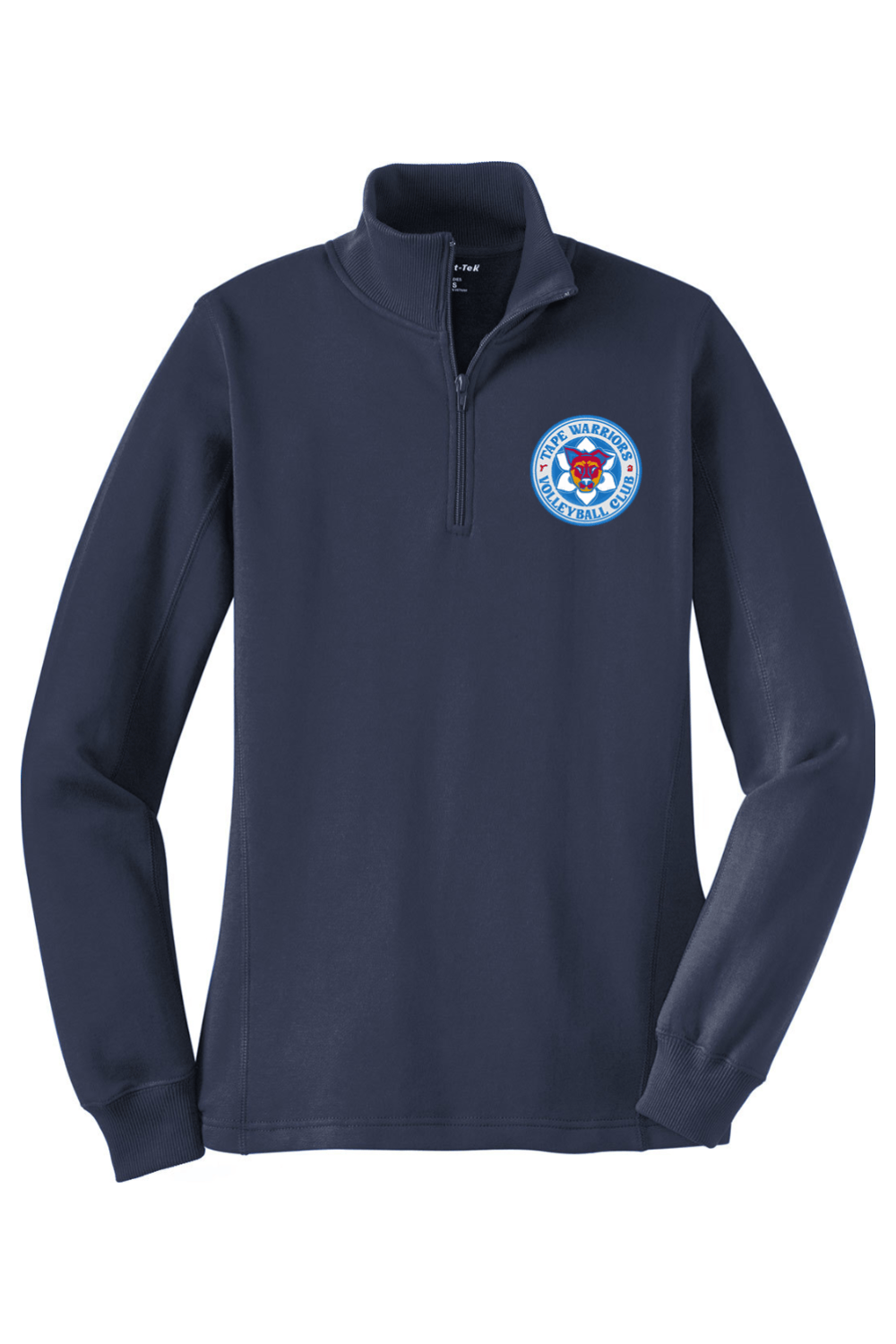Tape Warriors Adult Women's Embroidered Quarter-Zip Pullover Signature Lacrosse