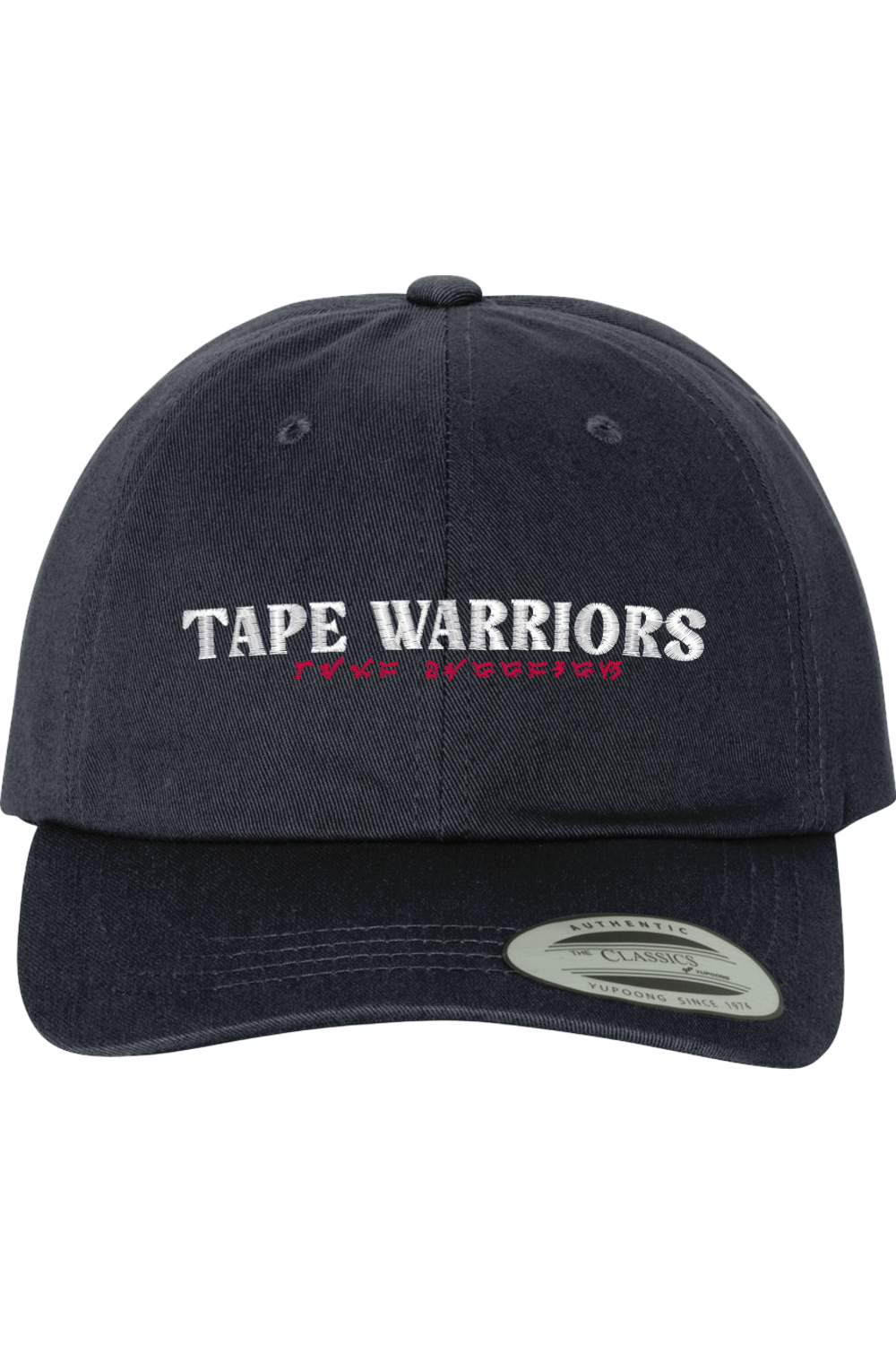 Tape Warriors Embroidered Dad Hat Signature Lacrosse