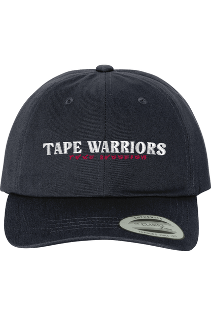 Tape Warriors Embroidered Dad Hat Signature Lacrosse