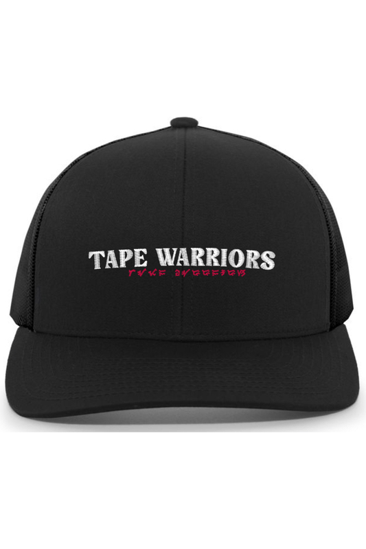 Tape Warriors Embroidered Trucker Hat Signature Lacrosse