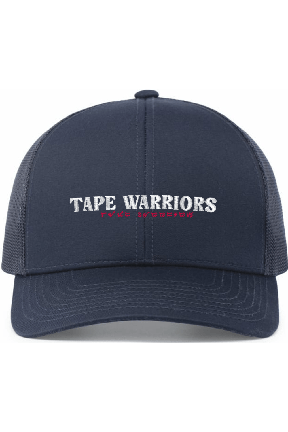 Tape Warriors Embroidered Trucker Hat Signature Lacrosse