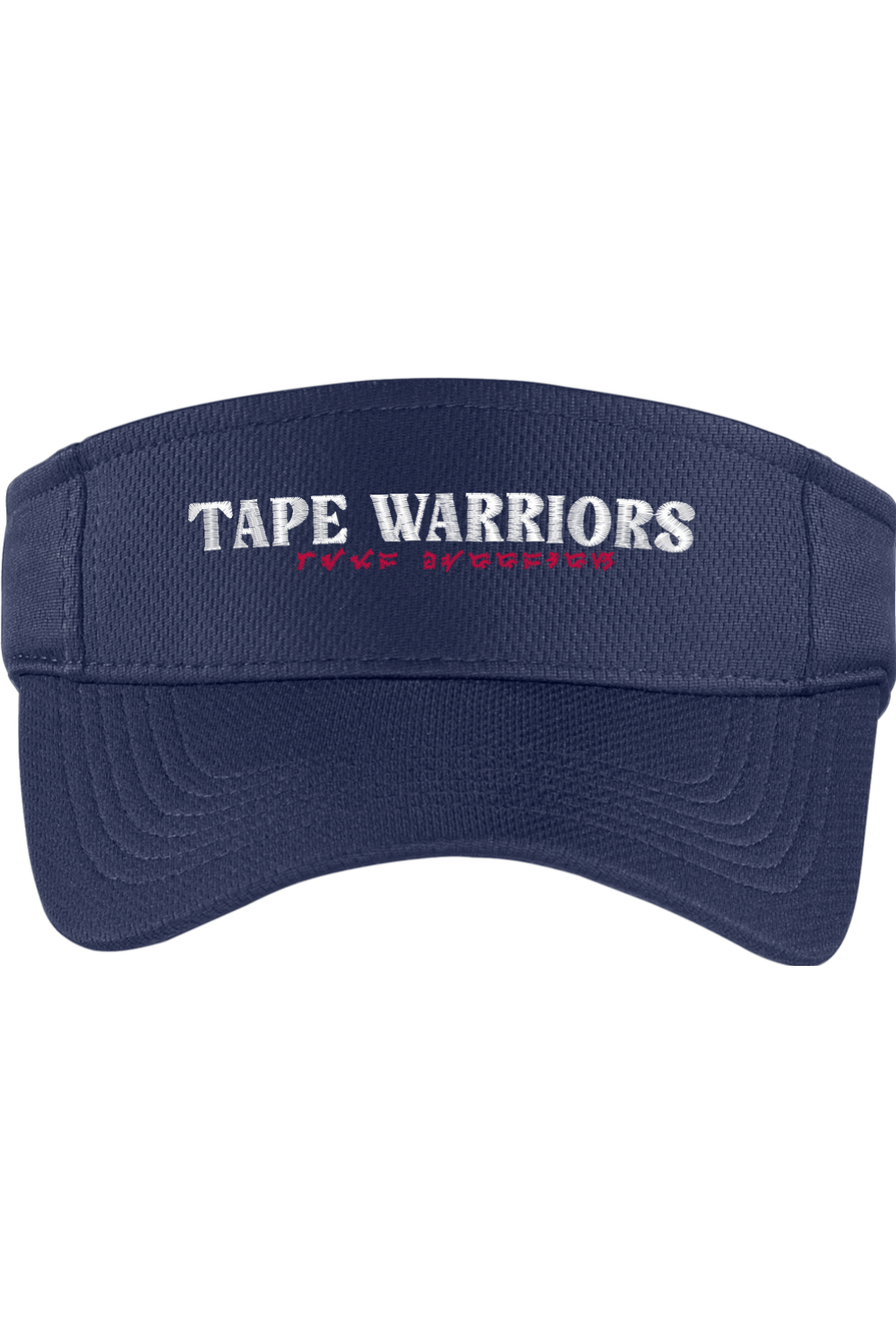 Tape Warriors Embroidered Visor Signature Lacrosse