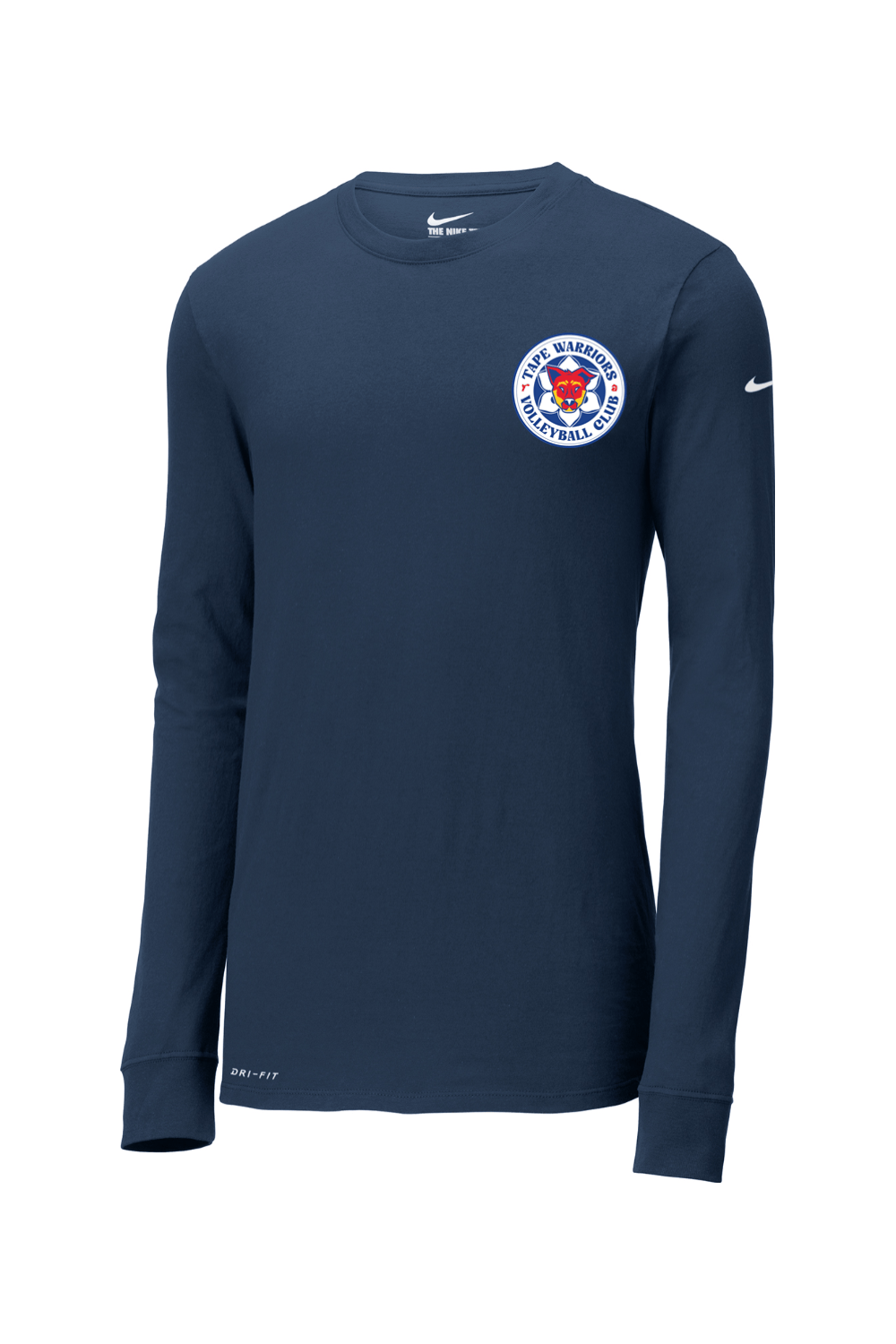 Tape Warriors Nike Dri-FIT Cotton/Poly Long Sleeve Tee Signature Lacrosse