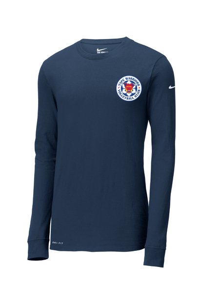 Tape Warriors Nike Dri-FIT Cotton/Poly Long Sleeve Tee Signature Lacrosse