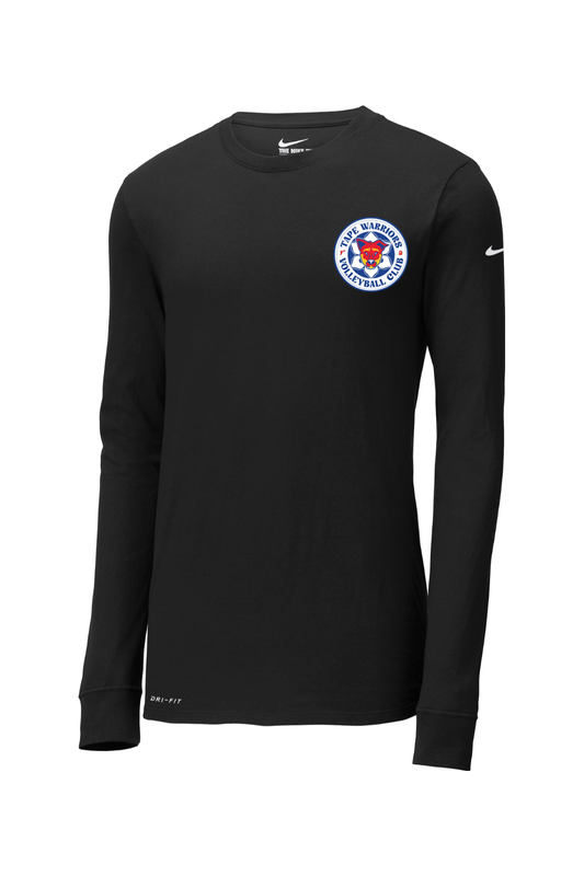 Tape Warriors Nike Dri-FIT Cotton/Poly Long Sleeve Tee Signature Lacrosse