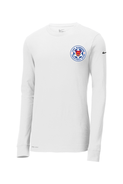 Tape Warriors Nike Dri-FIT Cotton/Poly Long Sleeve Tee Signature Lacrosse