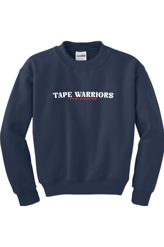 Tape Warriors Youth Sweatshirt Signature Lacrosse