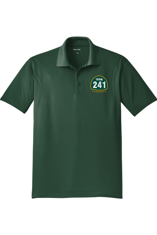Team 241 Lacrosse Adult Embroidered Athletic Polo Signature Lacrosse