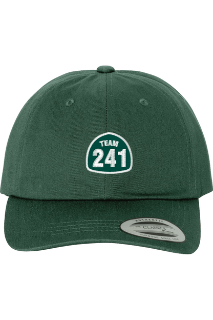 Team 241 Lacrosse Embroidered Dad Hat Signature Lacrosse