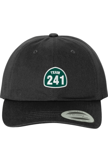 Team 241 Lacrosse Embroidered Dad Hat Signature Lacrosse
