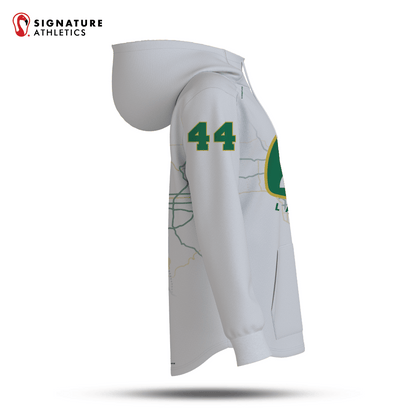 Team 241 Lacrosse  Men's Pro Dye Sub Scuba Hoodie Custom Number  Alternate Signature Lacrosse