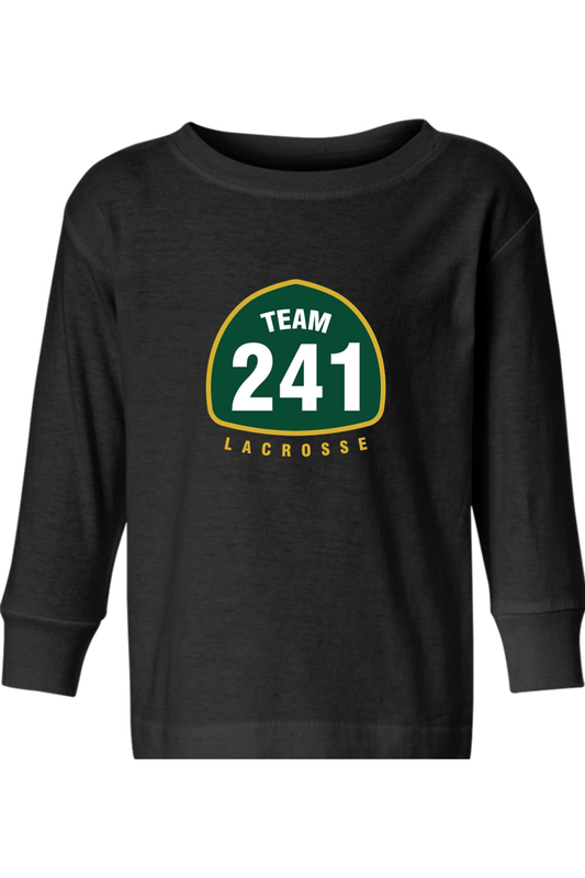 Team 241 Lacrosse Toddler Long Sleeve T-Shirt Signature Lacrosse