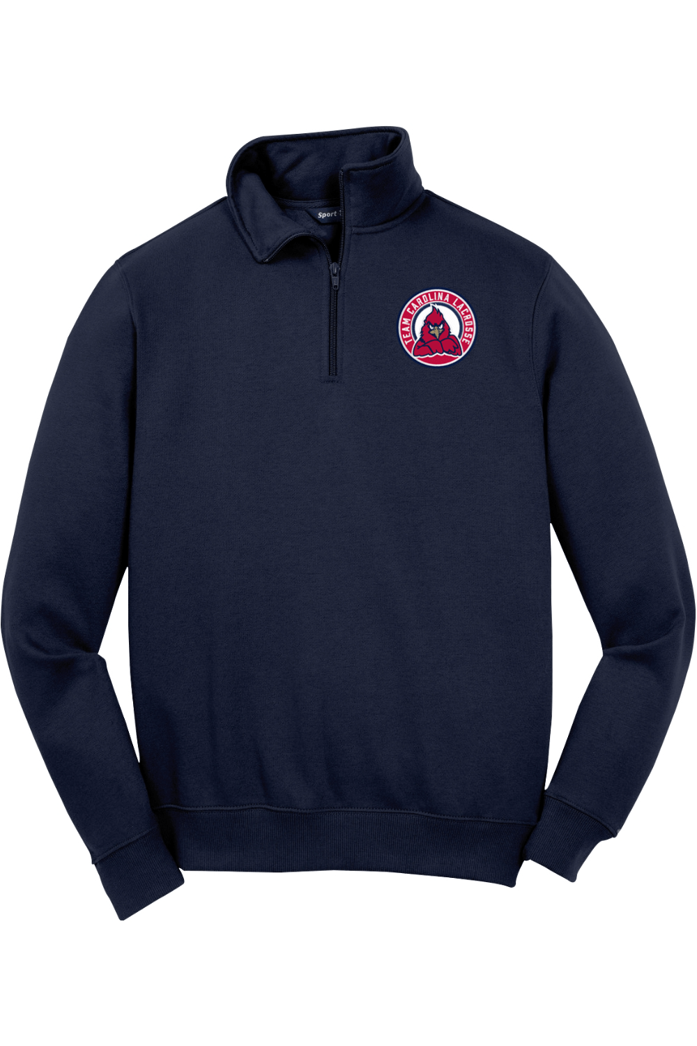Team Carolina LC Adult Embroidered Quarter-Zip Pullover Signature Lacrosse