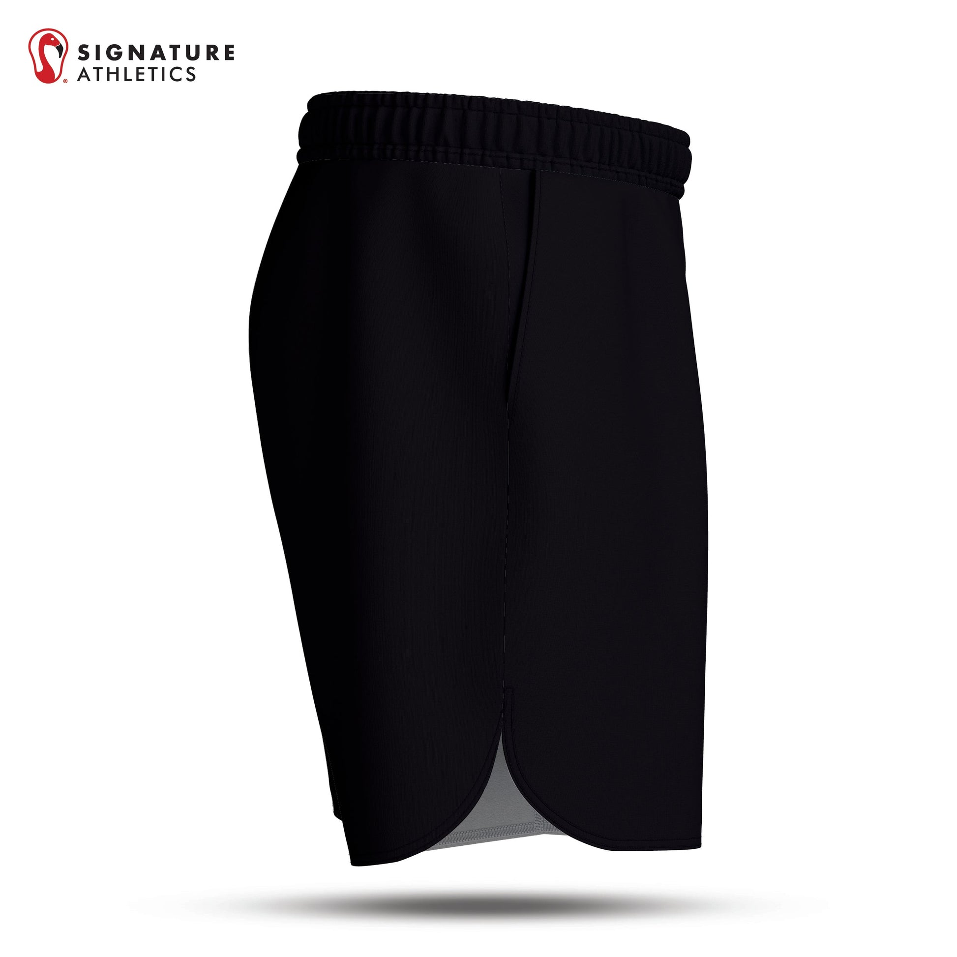 Team Carolina Men's Black Pro Game Shorts Signature Lacrosse